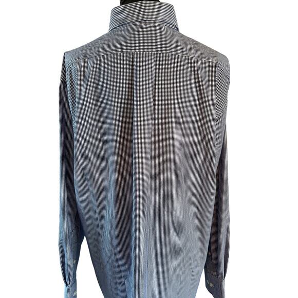 Chaps Men Size Large Comfort Stretch Regular Fit Long Sleeve Button Down Shirt - Picture 4 of 7